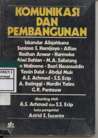 Komunikasi dan Pembangunan