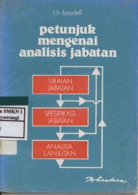 Petunjuk Mengenai Analisis Jabatan