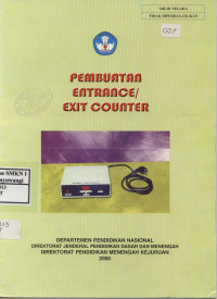 Pembuatan Entrance/Exit Counter