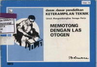 Memotong dengan Las Otogen (Suplemen Lembaran Kerja)