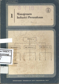 Manajemen Industri Perusahaan Jilid 1