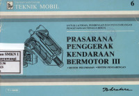 Prasarana Penggerak Kendaraan Bermotor III