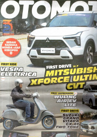 Otomotif: First Mitsubishi Xforce Ultimate CVT