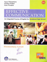 Effective Communication 2nd Year SMK