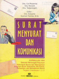Image of Surat Menyurat dan Komunikasi untuk SMK Jilid 1