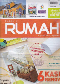 Rumah : 6 Kasus Renovasi (Ubah Fasad, Gabung Dua Rumah, Meningkat, Gabung Dua Kamar, Tambah Dapur, Pindah Ruang)