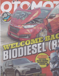 Otomotif: Welcom Back Biodiesel( B20)