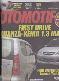 Booklet Otomotif Edisi 29/XIX - Edisi 35/XIX