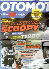 Otomotif: Test Ride All New Honda Scoopy