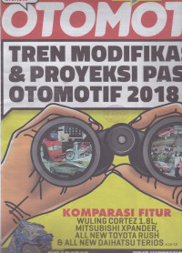 Otomotif: Tren Modifikasi Pasar Otomotif 2018