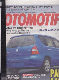 Booklet Otomotif Edisi 36/XVII - Edisi 39/XVII