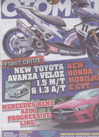 Otomotif: First Drive New Toyorta New Avanza Veloz