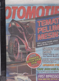 Booklet Otomotif Edisi 49/XVII - Edisi 52/XVII