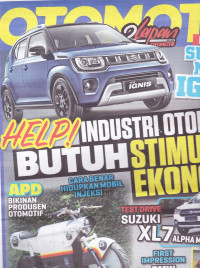Otomotif: Help Inustri Otomotif Butuh Stimulus Ekonomi