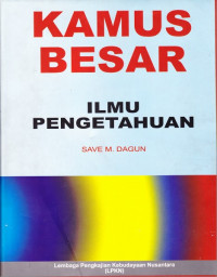 Kamus Besar Ilmu Pengetahuan