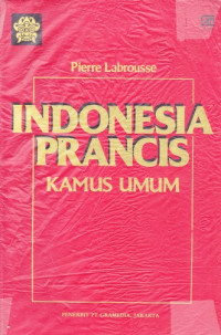 Kamus Umum Indonesia - Prancis