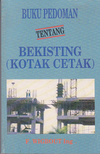 Buku Pedoman Tentang Bekisting ( Kotak Cetak)