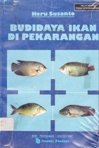 Budidaya Ikan di Pekarangan