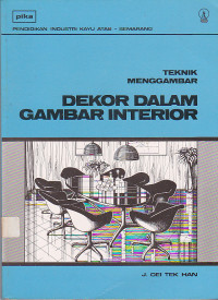 Teknik Menggambar Dekor dalam Gambar Interior