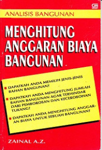 Analisis Bangunan Menghitung Anggaran Biaya Bangunan