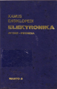 Kamus Ensiklopedi Elektronika Inggris -Indonesia