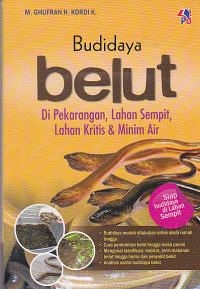 Image of Budidaya Belut Di Pekarangan, Lahan Sempit, Lahan Kritis dan Minim Air