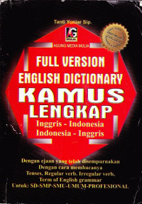 FULL VERSION ENGLISH DICTIONARY