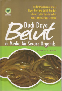 Budi Daya Belut di Media Air Secara Organik