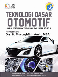 Teknologi Dasar Otomotif untuk Perguruan Tinggi dan SMK, MAK Kelas X