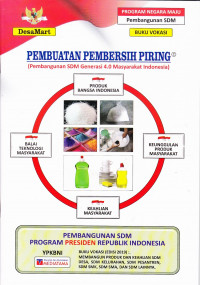 Pembuatan Pembersih Piring