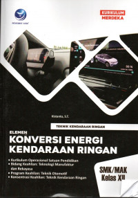 Teknik Kendaraan Ringan Elemen Konversi Energi Kendaraan Ringan