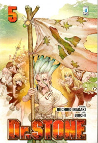 Dr. Stone 5 : Tembakkan Dunia Batu Sinyal Asap Awal