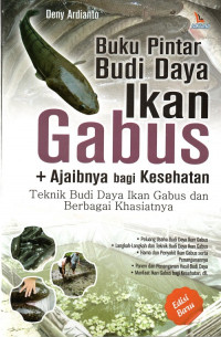 Buku Pintar Budi Daya Ikan Gabu + Ajaibnya bagi Kesehatan