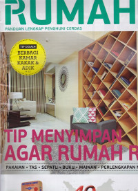 Rumah: Tip Menyimpan Agar Rumah Rapi