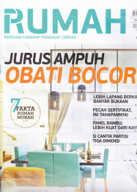 Rumah: Jurus Ampuh Obati Bocor