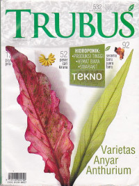 TRUBUS Varietas Anyar Anthurium