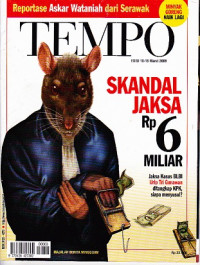 Image of Tempo: Skandal Jaksa Rp 6 Miliar