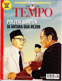 Image of Tempo: Politik Santun di Antara Dua Rezim
