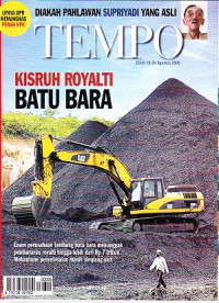 Tempo: Kisruh Royalti Batu Bara