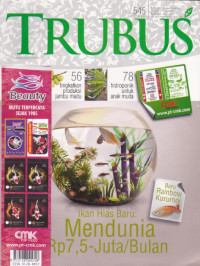 TRUBUS Ikan Hias Baru : Mendunia Rp7,5-juta/bulan