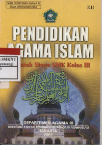 Pendidikan Agama Islam untuk Siswa SMK kelas III
