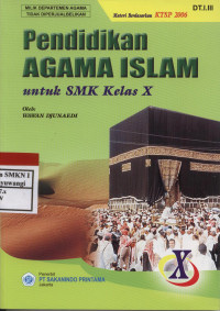 Pendidikan Agama Islam untuk SMK Kelas X
