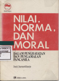 Nilai, Norma, dan Moral dalam Penghayatan dan Pengamalan Pancasila