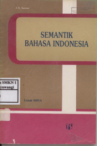 Image of Semantik Bahasa Indonesia