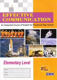 Effective Communication 2nd Year SMK