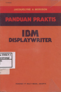 Image of Panduan Praktis IBM Displaywriter