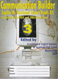Communication Builder English for Vocational Schol (Grade XII)