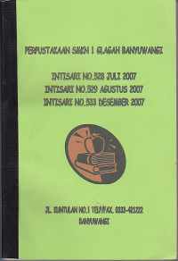 Booklet Intisari Bulan Juli-Desember 2007