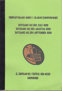 Booklet Intisari Bulan Juli-September 2009