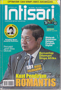 Intisari: SBY versi Fisiognomi (Kuat Pendirian dan Romantis)